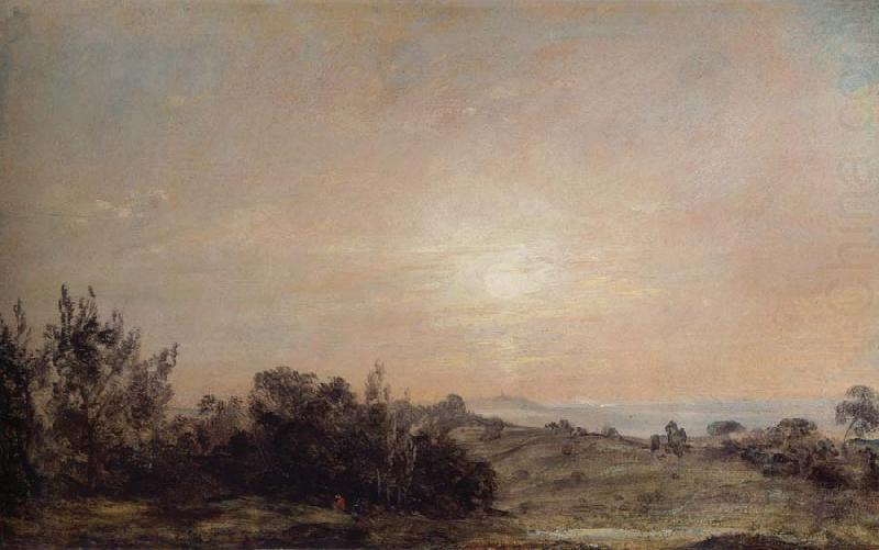 Hampstead Heath looking to Harrwo, John Constable